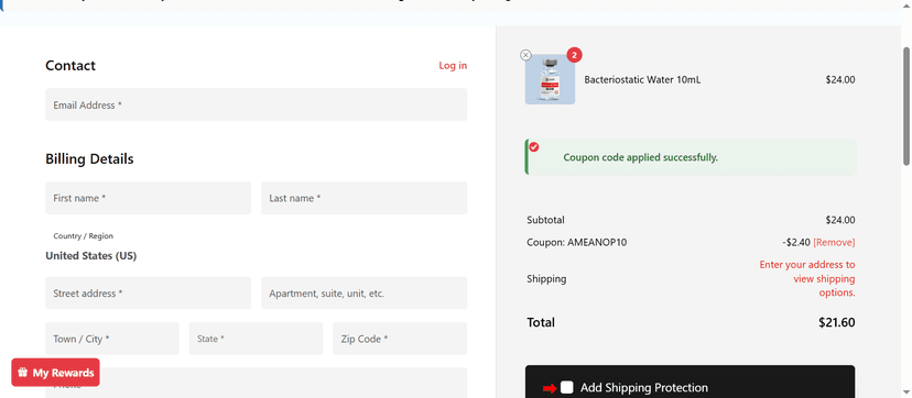 Ameano Peptides Coupon Code - 10% Off on Tirzepatide